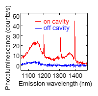 PL of nanotubes of photonic crystal