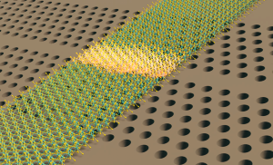 Schematic illustration of a hybrid nanocavity.