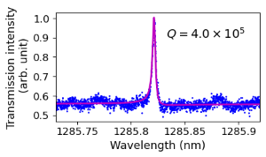 Schematic illustration of a hybrid nanocavity.